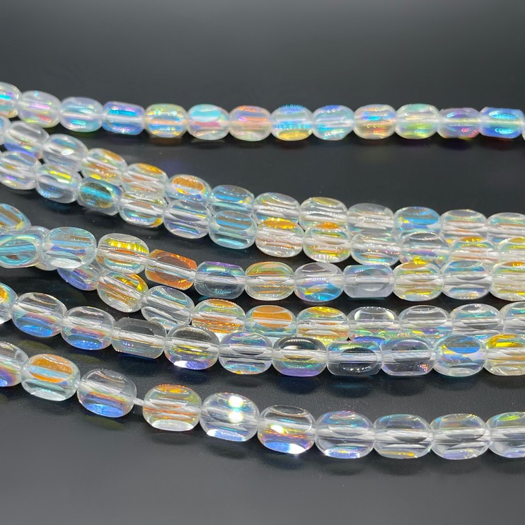 5*7,5 мм Стекло Lux, бочата, цвет AB 