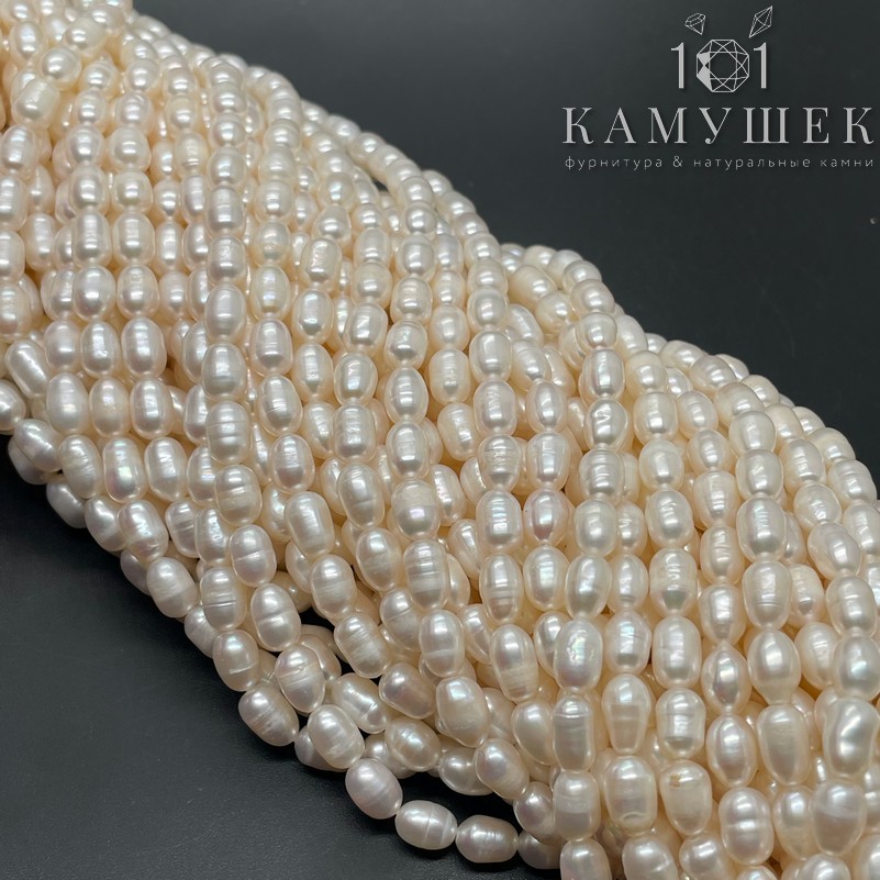 Жемчуг рис белый 5,5-5,7 мм