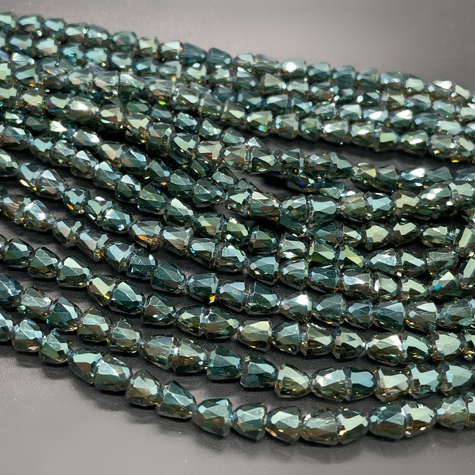 6 мм Стекло Lux, колокольчика, цвет темно- зеленый