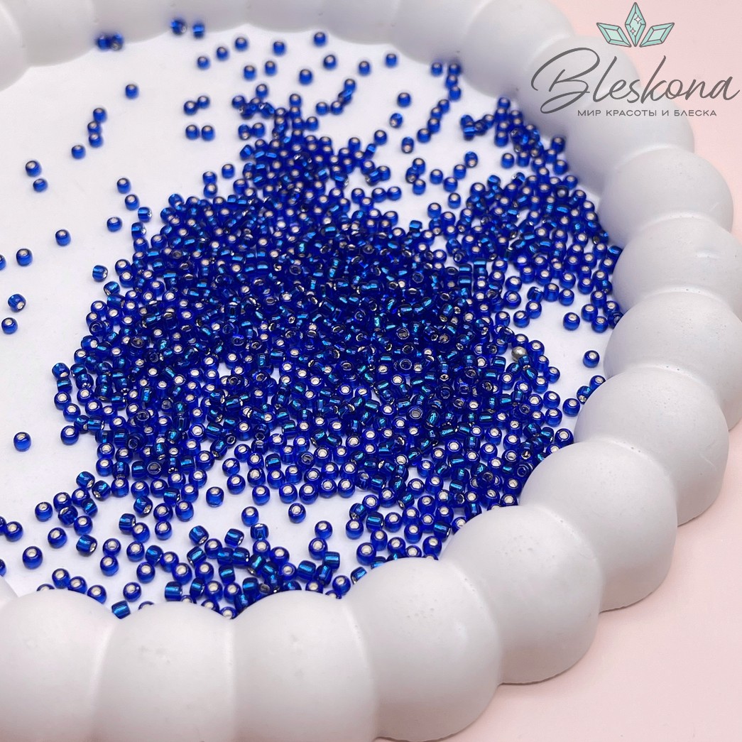 Бисер TOHO round 11/0 цвет №28 (оттенок синего)