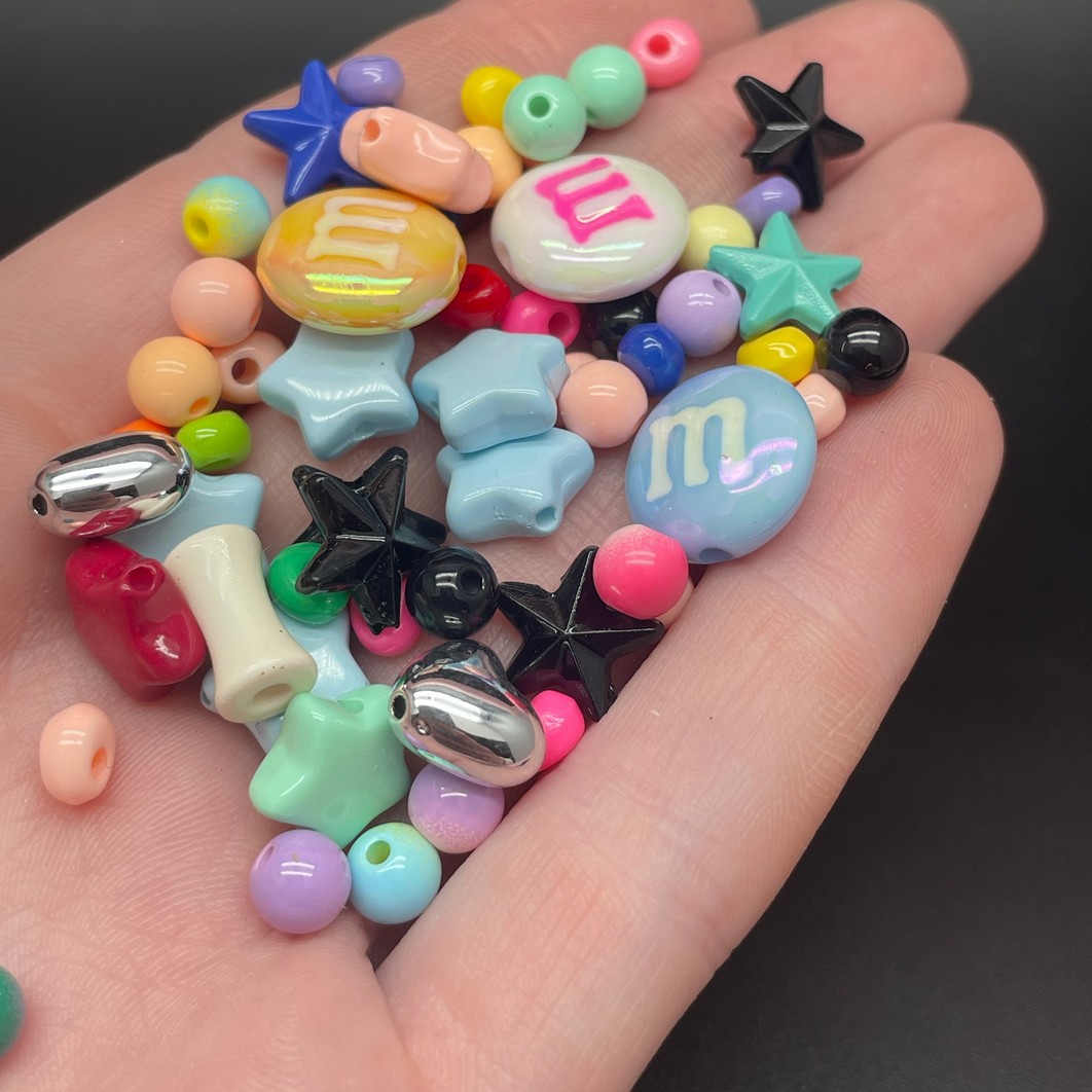 Бусины микс уп.10 гр №2