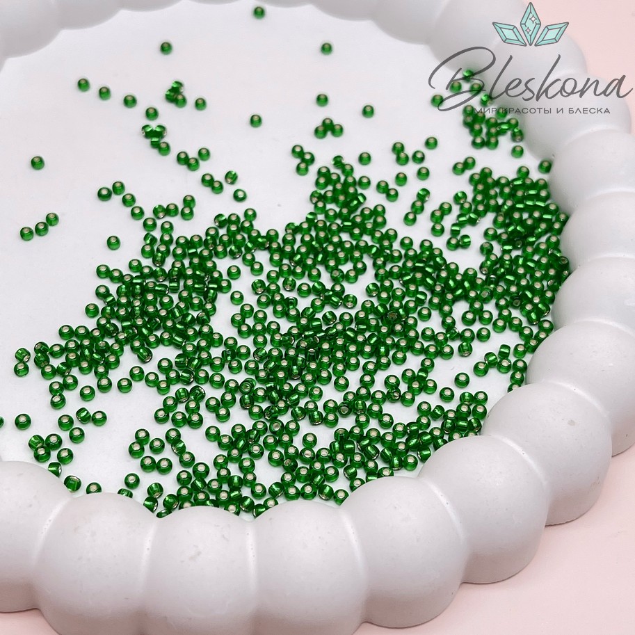 Бисер TOHO round 11/0 цвет №27B (оттенок зеленого)