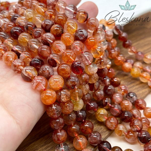  Кварц огненный 8,5 мм