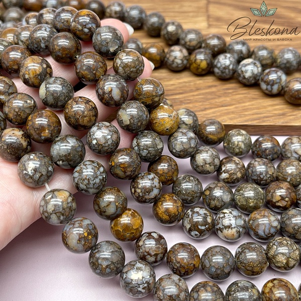 Опал с прожилками Гетита 12,5 мм