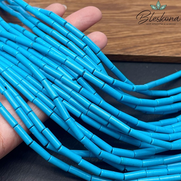 13*4 мм Магнезит голубой (имитация)
