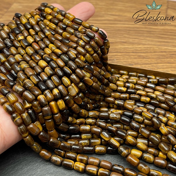 Тигровый глаз бочата 7*4 мм 