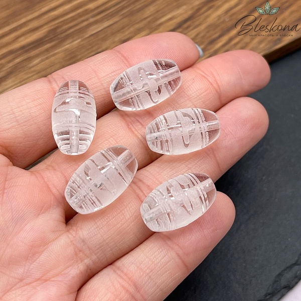 Бусина Дзи Бодха 19*11,5 мм