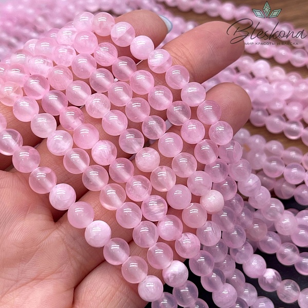 Оникс розовый 6 мм 