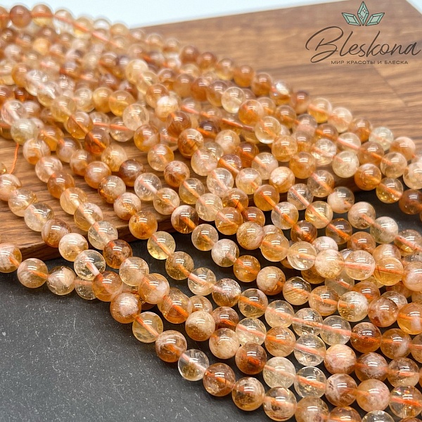 Цитрин №1 8 мм 