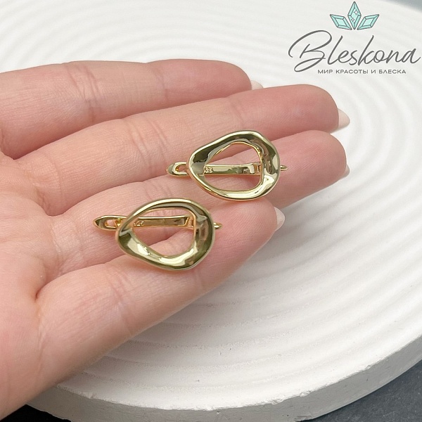 20*13мм Цвет золото, Швензы Люкс №6