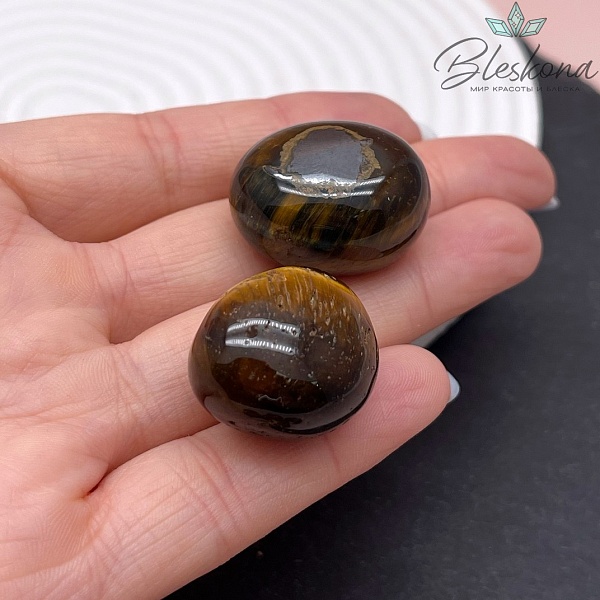 Тигровый глаз галтовка 18-23 мм