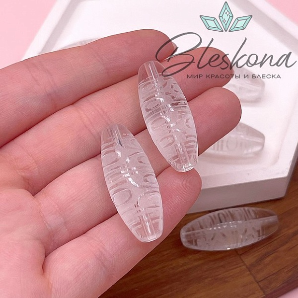 Бусина Дзи 12 глаз №1 30*12 мм