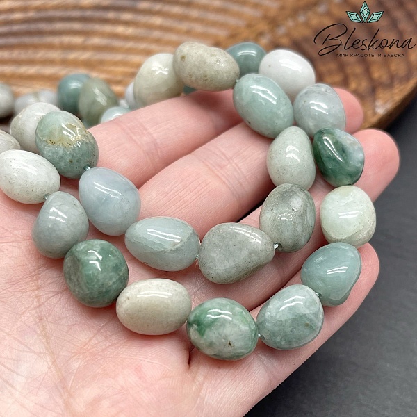 12-13мм Амазонит галтовка №1