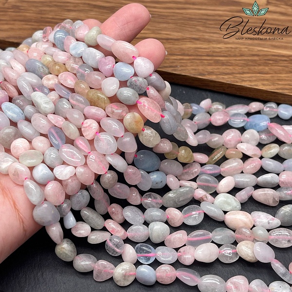 Берилл галтовка (8-12)*(7-9) мм