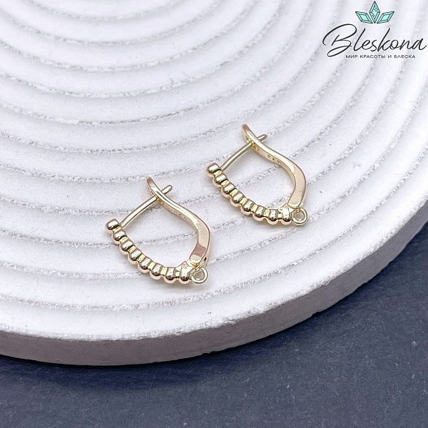 19*2 мм Цвет Золото, Швензы шарики №238