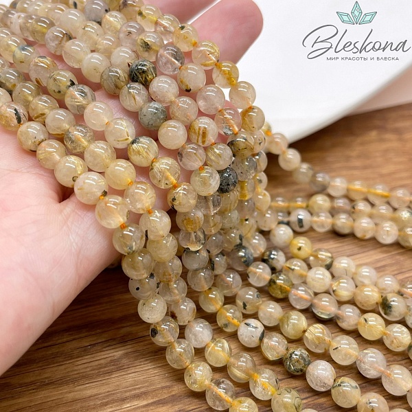 Кварц Рутиловый №2 6 мм