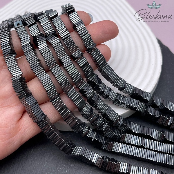 6мм Гематин имитация, квадрат