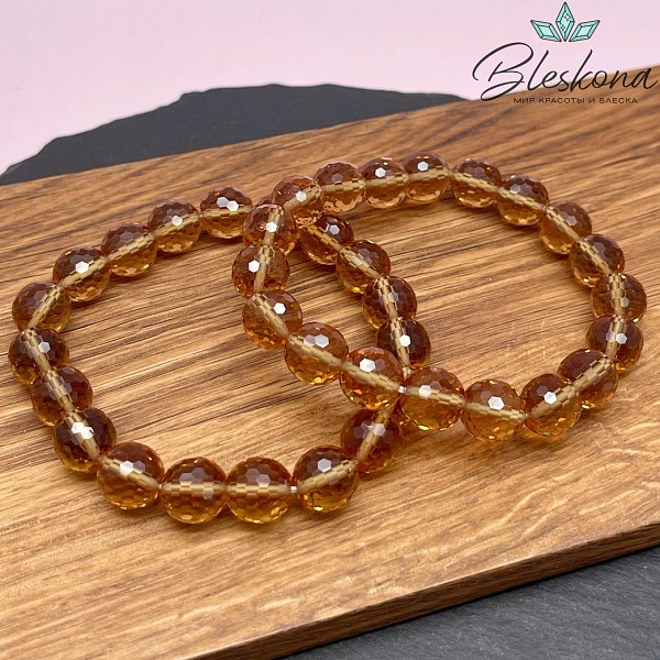 Султанит синтетический (имитация) 10 мм сет