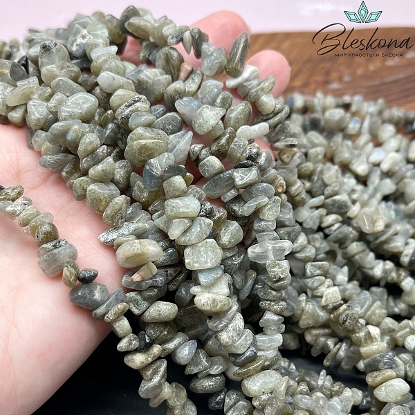 Крошка Лабрадор №3 ширина бусин ~ 6-9мм