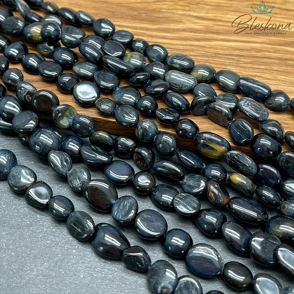 Соколиный глаз галтовка 8-11 мм