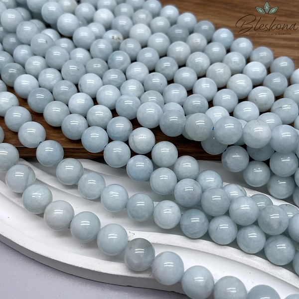 Аквамарин шар №8 10 мм