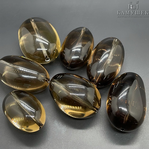 Раухтопаз галтовка 20-22мм штучно