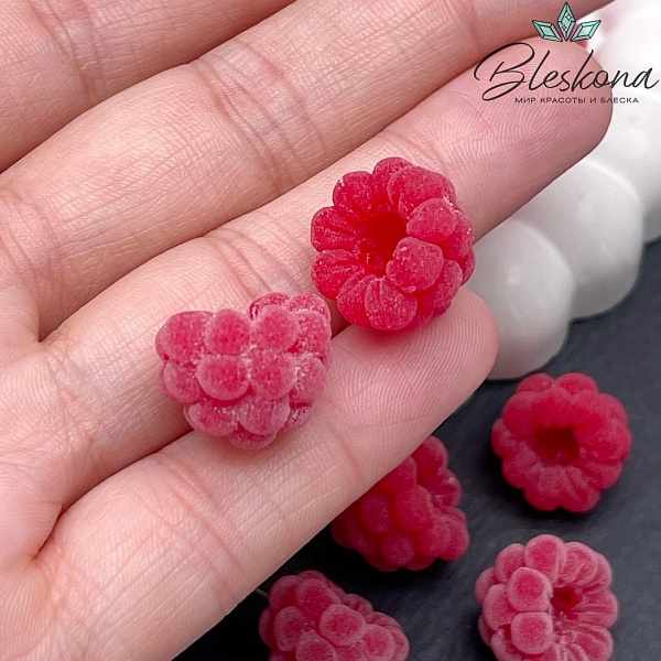 15*12 мм, Бусина Спелая Малина