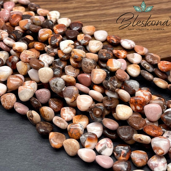 Агат капля 10 мм