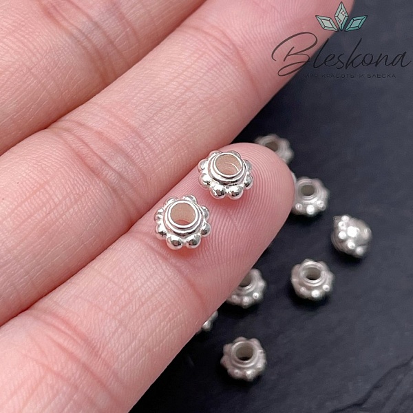 6,3*4 мм Разделитель посеребрение