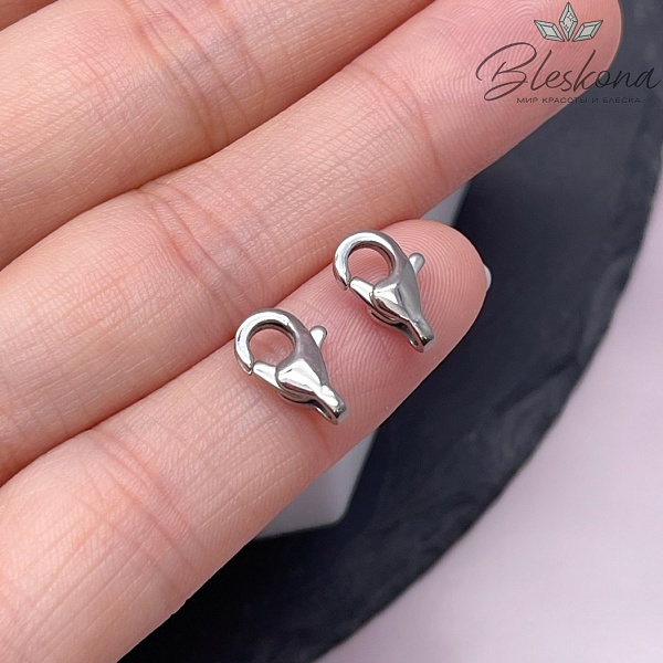11 мм Цвет серебро, Замок округлый