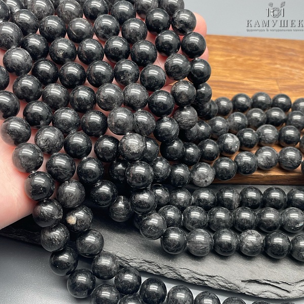 Кварц Рутиловый Турмалиновый №3 10,5 мм