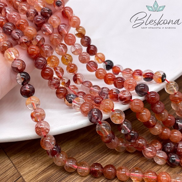  Кварц огненный 6,5 мм