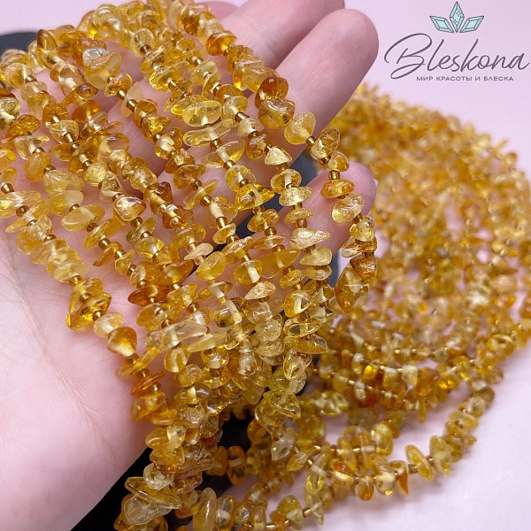 Янтарь крошка №4 7-8мм