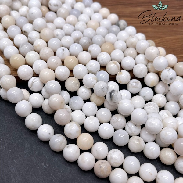 Опал дендритовый №3 9,5 мм