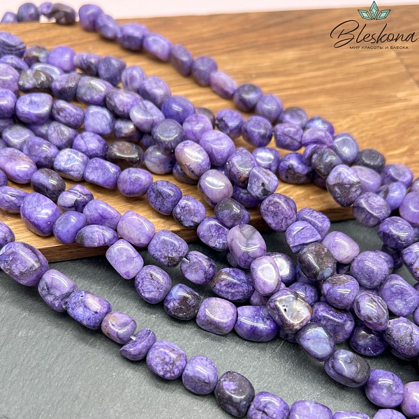 Агат тонированный галтовка 9-10 мм