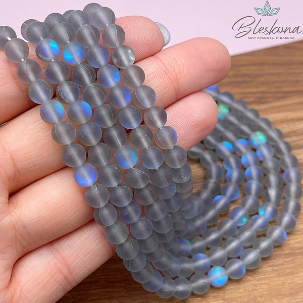Опал серый матовый (имитация) 6 мм