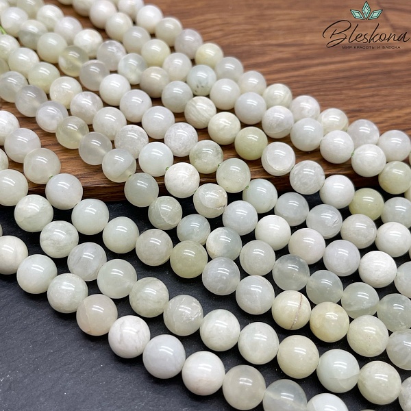 Жадеит зеленый №6 10 мм