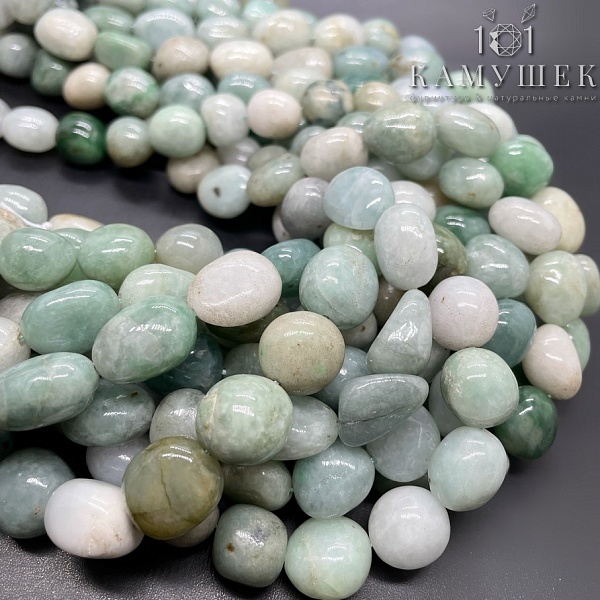 12-13мм Амазонит галтовка №1