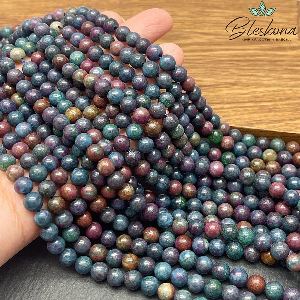 Сапфировый, Рубиновый корунд №2 6,5 мм