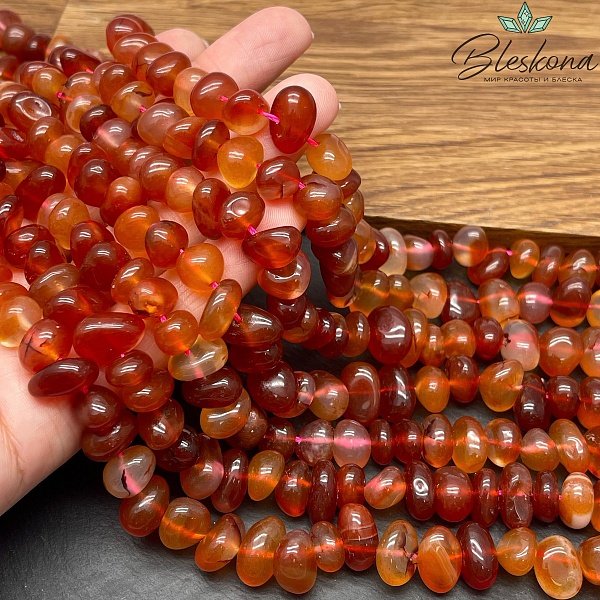 Агат галтовка  (7-9)*(10-13) мм 