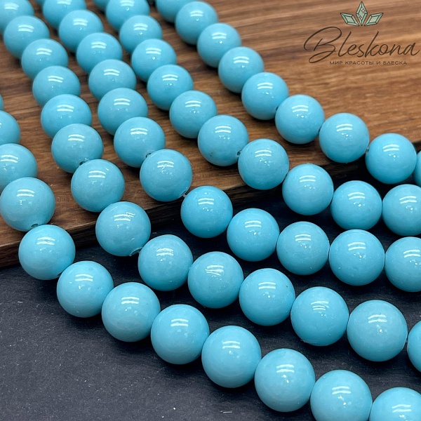 Оникс голубой (имитация) 12 мм 
