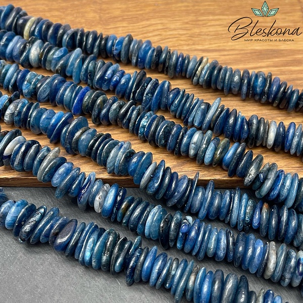 Кианит диски фриформ (2*-4)*(7-12) мм