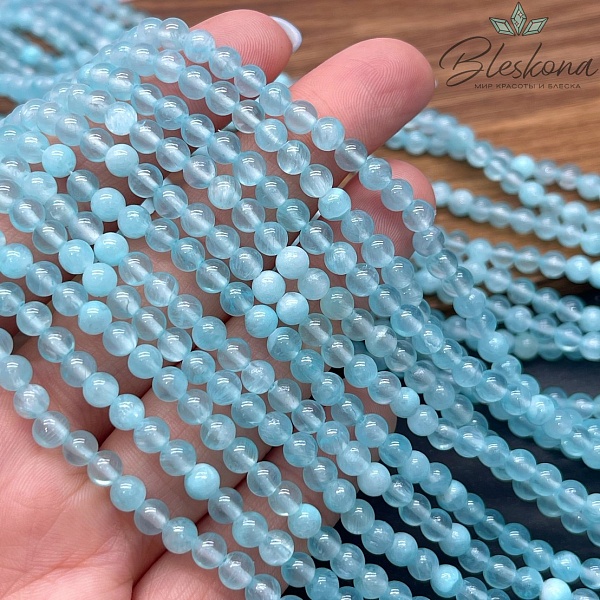 Оникс бирюзовый 4,5 мм 