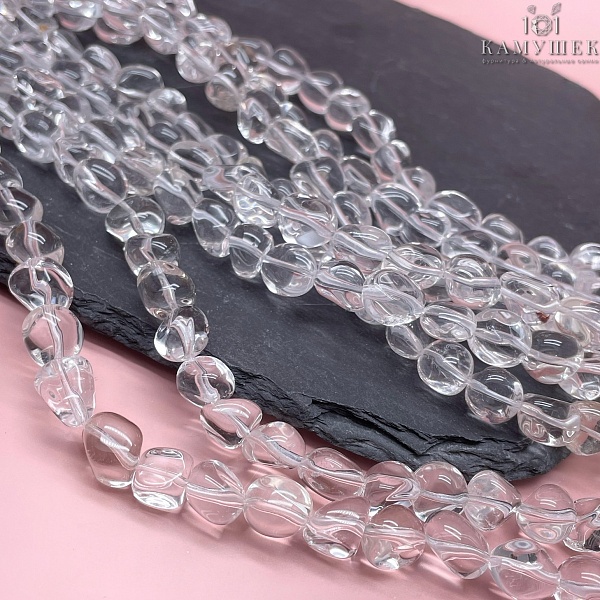 Горный хрусталь галтовка 8-10 мм