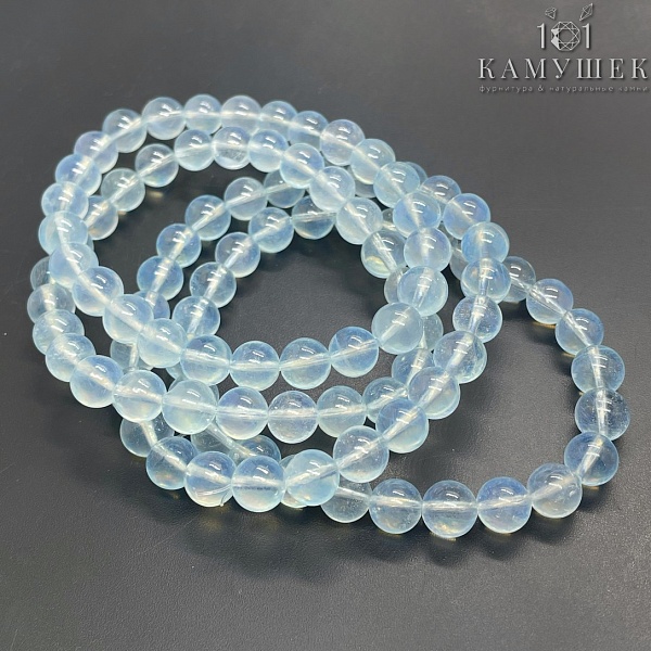 ⌀7,5мм Аквамарин шар сет №1