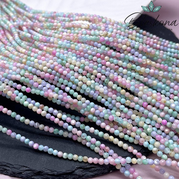 Перламутр микс №3  3 мм 