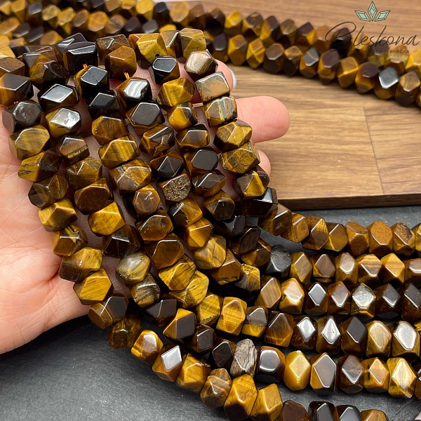 Тигровый глаз фриформ огранка (9-11)*(9-10) мм