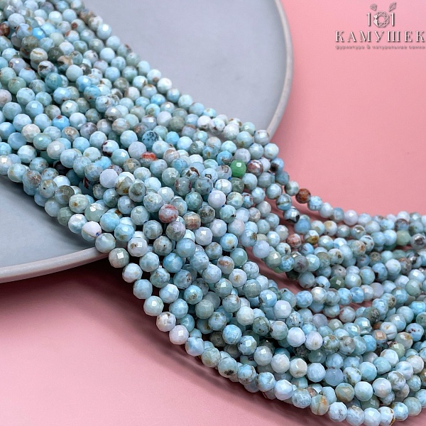 Ларимар микроогранка №1 5 мм