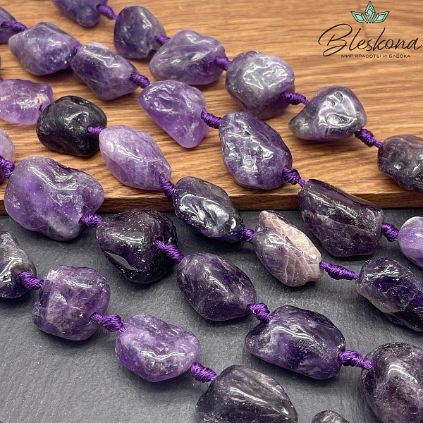 Аметист фриформ (19-25)*(13-17) мм