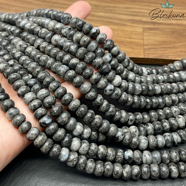 Лабрадорит рондель 8*5,5 мм